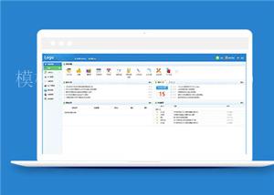 简约办公OA管理系统后台源码模板下载（带后台）