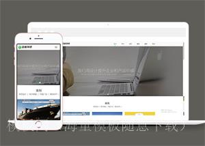 网站建设开发类网站前端模板下载（带后台）