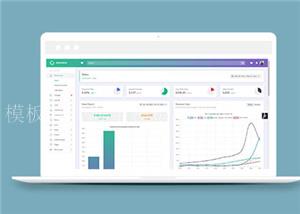 Gramos销售统计管理控制台响应式通用模板（带后台）