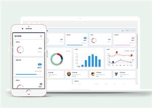 AmazeUI精美统计图表后台管理网站模板（带后台）