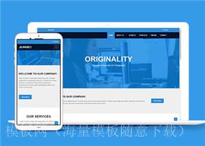 互联网编程公司多页面网站HTML5模板（带后台）