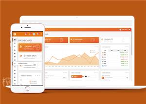 橙色比特币货币交易后台管理系统网站模板（带后台）