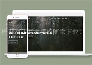 宽屏精品网站建设企业HTML5网站模板（带后台）