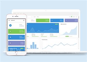 AppUIAdmin后台网站数据图表分析网站模板（带后台）