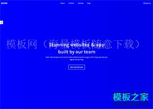 websites &amp; app 开发工具企业官网模板（带后台）