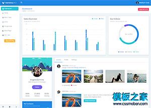 精品漂亮Admin Template 后台UI前端模板（带后台）