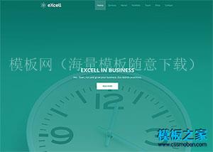 BUSINESS全屏商业设计公司网站模板（带后台）