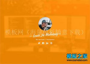 Web Developer在线网站简历H5模板下载（带后台）