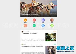 App移动新闻客户端新闻头条html5模板（带后台）