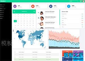 漂亮全屏响应式bootstrap后台管理员模板（带后台）